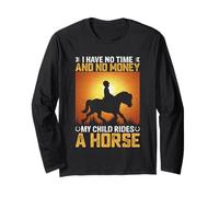 No Tengo Tiempo ni Dinero Mi Hijo Monta un Caballo Manga Larga