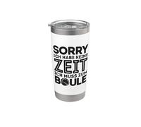 No Tengo Tiempo No Tengo Tiempo Bouler Petanca Bolas Boule Vaso térmico de acero inoxidable de doble pared