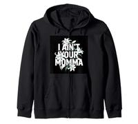 No Tengo tu mamá, un diseño Divertido con Flores Sudadera con Capucha