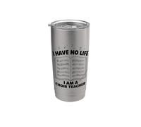 No Tengo Vida Soy Maestro de Coro Vaso térmico de acero inoxidable de doble pared