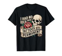 No tenía idea de que estos tatuajes eran una broma divertida permanente del tatuaje Camiseta