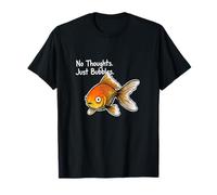 No Thoughts Just Bubbles - Diseño de Humor Relajado Camiseta