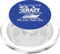 No tienes que estar loco para navegar con nosotros, crucero divertido PopSockets PopGrip para MagSafe