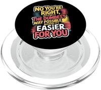 No, Tienes razón, hagámoslo de la Manera más tonta Posible PopSockets PopGrip para MagSafe