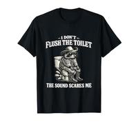 No Tires el Inodoro El Sonido me Asusta Funny Gen Z Meme Camiseta