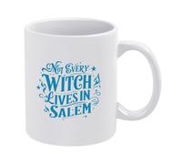 No Todas Las Brujas Viven En Salem Taza Cerámica Taza De Café Porcelana Tazas 330Ml Para Capuchino Café Té