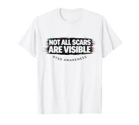No Todas Las Cicatrices Son visibles Conciencia sobre el TEPT Fallo Invisible Camiseta