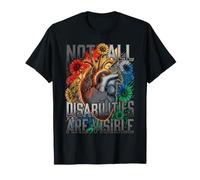 No Todas Las discapacidades Son defensores visibles del Orgullo por discapacidad Camiseta