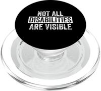 No Todas Las discapacidades Son visibles Conciencia Invisible de la Enfermedad PopSockets PopGrip para MagSafe