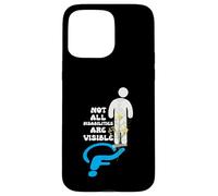 No Todas Las discapacidades Son visibles discapacidad Invisible Carcasa para iPhone 15 Pro MAX