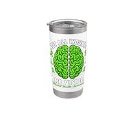 No todas las heridas son visibles conciencia sobre la salud mental Vaso térmico de acero inoxidable de doble pared