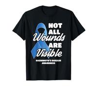 No Todas Las heridas Son visibles el Apoyo de Conciencia de Hashimoto Camiseta