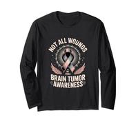 No todas las heridas son visibles: tumor cerebral Manga Larga