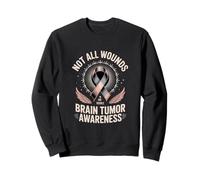No todas las heridas son visibles: tumor cerebral Sudadera
