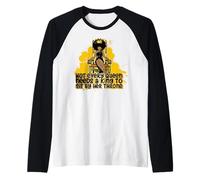 No Todas Las Reinas Necesitan un Rey para Sentarse Junto a su Hermana del Trono Camiseta Manga Raglan