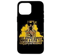 No Todas Las Reinas Necesitan un Rey para Sentarse Junto a su Hermana del Trono Carcasa para iPhone 16 Pro MAX