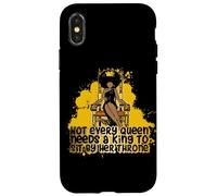 No Todas Las Reinas Necesitan un Rey para Sentarse Junto a su Hermana del Trono Carcasa para iPhone X/XS