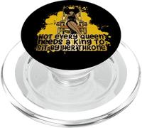 No Todas Las Reinas Necesitan un Rey para Sentarse Junto a su Hermana del Trono PopSockets PopGrip para MagSafe