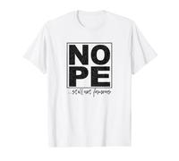No... Todavía no es Famoso Camiseta gráfica económica, Hombre, Blanco, XL