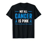 No Todo el cáncer es Rosa Concientización sobre el cáncer de próstata Cinta Azul Camiseta