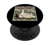 No Todo en una Fila Mama Duck, Lindo y Divertido Cottagecore Vintage PopSockets PopGrip Adhesivo