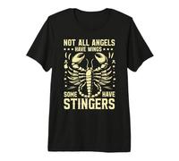 No Todos los ángeles Tienen alas Algunos Tienen aguijones Escorpión Camiseta Premium