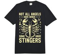 No Todos los ángeles Tienen alas Algunos Tienen aguijones Escorpión Comfort Colors Adult Heavyweight T-Shirt