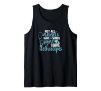 No Todos los ángeles Tienen alas, Algunos Tienen estetoscopios Camiseta sin Mangas
