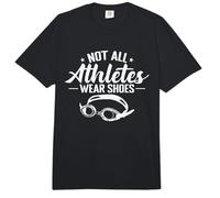 no Todos los Atletas Usan Zapatos Nadar Deporte Comfort Colors Adult Heavyweight T-Shirt