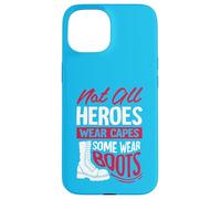No Todos los héroes Usan Capas, Algunas de Uso de Botas Carcasa para iPhone 15