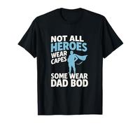 No todos los héroes usan capas, algunos usan cómics con el cuerpo de papá Camiseta