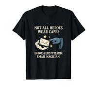 No Todos los héroes Usan Capas Inbox Zero Wizard Camiseta