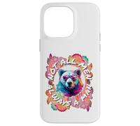 No Todos los Hombres Siempre un Hombre Feminista Rally Cry Carcasa para iPhone 14 Pro MAX