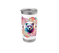 No todos los hombres siempre un hombre Feminista Rally Cry Vaso térmico de acero inoxidable de doble pared