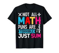 No todos los juegos de palabras matemáticas son terribles, solo suma Camiseta