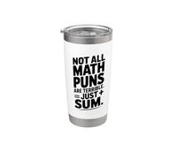 No todos los juegos de palabras matemáticas son terribles, solo suma Vaso térmico de acero inoxidable de doble pared