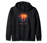 No Todos los Que deambulan están Perdidos Bigfoot Forest Hiking Camp Sudadera con Capucha