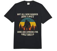 No Todos los Que deambulan perdieron Algunos Buscando Pelota de Golf Bigfoot Comfort Colors Adult Heavyweight T-Shirt