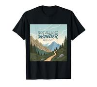 No todos los que deambulan son aventuras perdidas en la montaña Camiseta