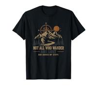 No Todos los Vagabundos están Perdidos Dios guía mis Pasos Camiseta