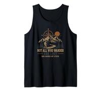 No Todos los Vagabundos están Perdidos Dios guía mis Pasos Camiseta sin Mangas