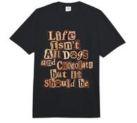 No Todos Son Perros y Chocolate, Pero debería ser Vida Comfort Colors Adult Heavyweight T-Shirt