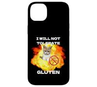 No toleraré el Gluten, Divertido, sin Gluten, celíaco Carcasa para iPhone 14 Plus