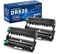 (No tóner) DR830 Unidad de tambor compatible con Brother DR830 DR 830 TN830 Unidad de tambor funciona con impresora HL-L2460DW DCP-L2640DW MFC-L2820DW HL-L2480DW HL-L2400D HL-L2405W MFC-L2760DW (2