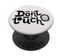 No toques al Lindo Erizo PopSockets PopGrip Adhesivo