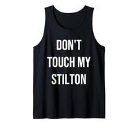 No toques mi Comida Divertida Stilton Foodie Camiseta sin Mangas