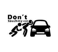 No Toques Mi Pegatina Decorativa Para Coche, Calcomanía De Vinilo Lateral Para Puerta De Parabrisas Trasero, SUV, Camión Y Automóvil(Blue,80X42.1CM)