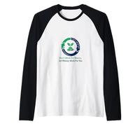 No trabajes por Dinero Deja Que el Dinero trabaje para ti Diseño Camiseta Manga Raglan