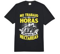 No Trabajo En Horas Trabajo En Hectareas Agricola Campo Comfort Colors Adult Heavyweight T-Shirt