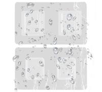 No Trace Hook - Strong Transparent PVC Design, Weather Resistant Adhesive Support, Seamless Buckle Wall Hanger, Durable Hole Free Hanging Hook | Adhesive Hooks For Bathroom Kitchen Glass